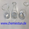 Bild: Rundkolben, Erlenmeyerkolben und Becherglas
