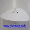Bild: Papierchromatografie eines schwarzen Filzstiftes