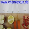 Bild: Vitamin C-Nachweis mit Teststäbchen